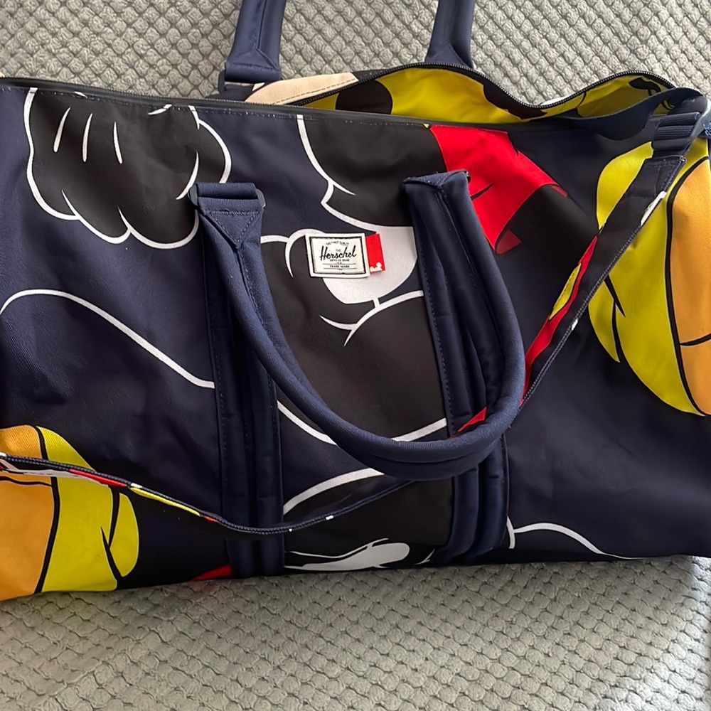 Herschel x Disney Mickey Mouse travel bag
